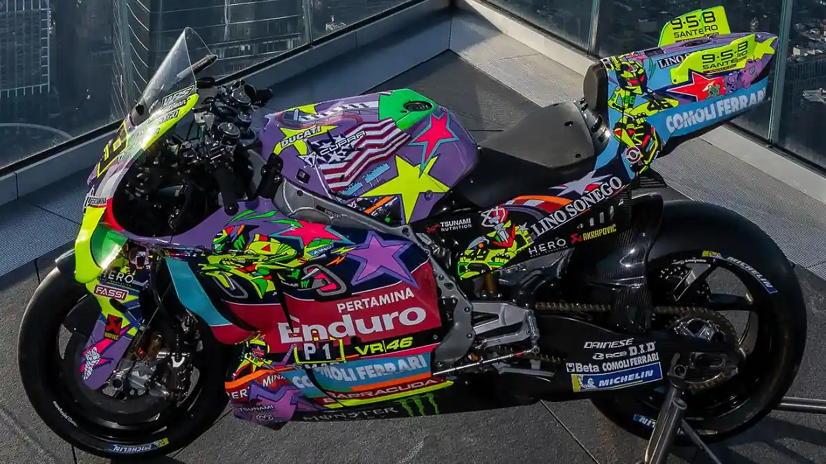 Pertamina Enduro VR46 Usung Livery Spesial di MotoGP Amerika 2026, Diluncurkan dari Puncak Gedung Ikonik New York