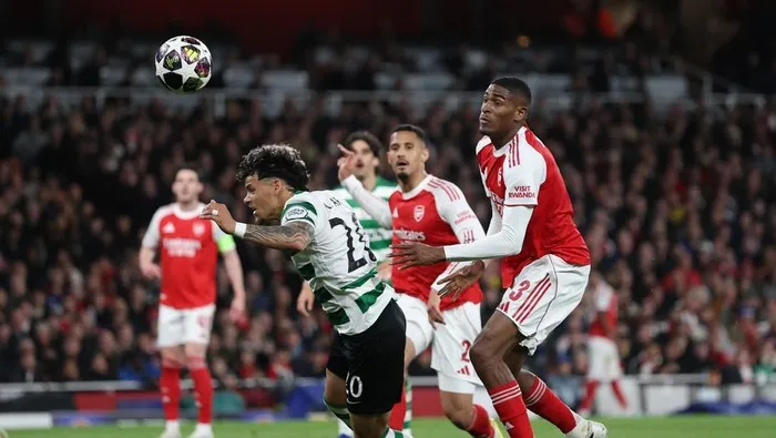 Arsenal Lolos ke Semifinal Liga Champions Usai Tahan Imbang Sporting Tanpa Gol
