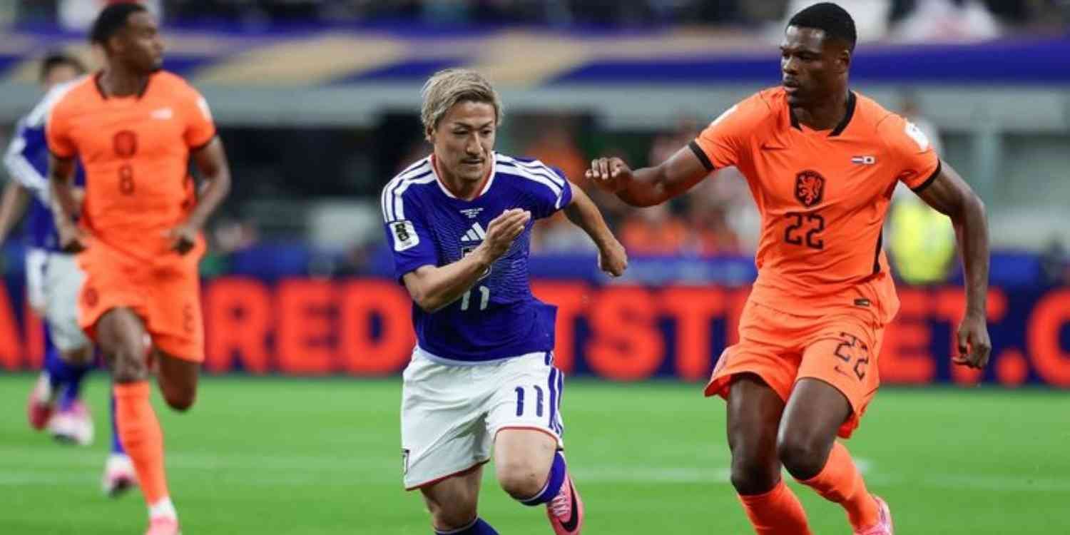 Skor Akhir Belanda vs Jepang 2-2, Samurai Biru Selamat dari Kekalahan