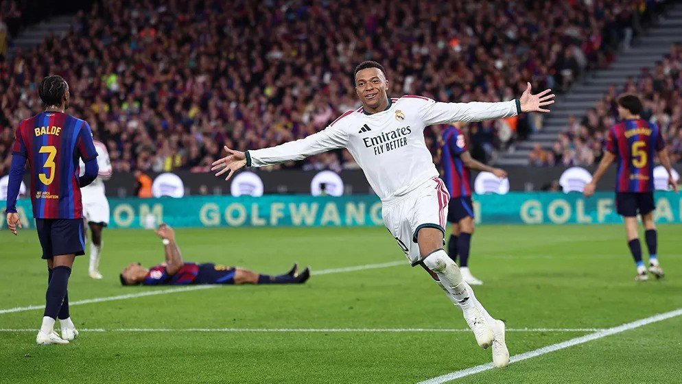 Hasil El Clasico, Real Madrid Kalahkan Barcelona 2-1, Kylian Mbappe Jadi Penentu